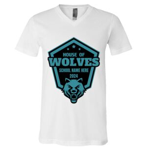BELLA + CANVAS Unisex Jersey V-Neck Tee Thumbnail