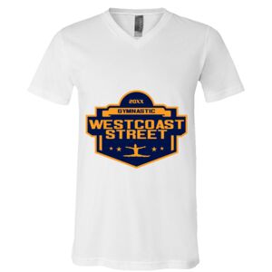 BELLA + CANVAS Unisex Jersey V-Neck Tee Thumbnail