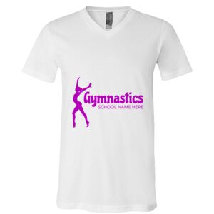 BELLA + CANVAS Unisex Jersey V-Neck Tee Thumbnail