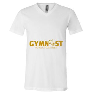 BELLA + CANVAS Unisex Jersey V-Neck Tee Thumbnail