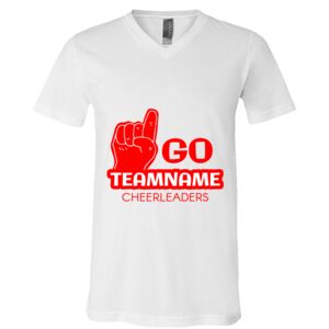 BELLA + CANVAS Unisex Jersey V-Neck Tee Thumbnail