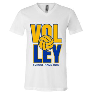 BELLA + CANVAS Unisex Jersey V-Neck Tee Thumbnail