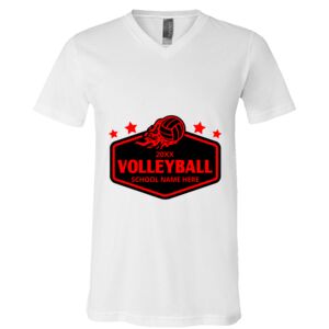 BELLA + CANVAS Unisex Jersey V-Neck Tee Thumbnail