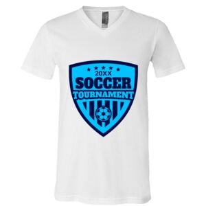 BELLA + CANVAS Unisex Jersey V-Neck Tee Thumbnail