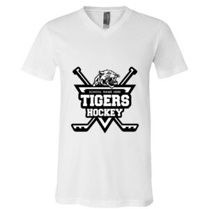 BELLA + CANVAS Unisex Jersey V-Neck Tee Thumbnail