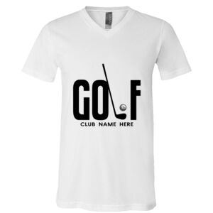 BELLA + CANVAS Unisex Jersey V-Neck Tee Thumbnail
