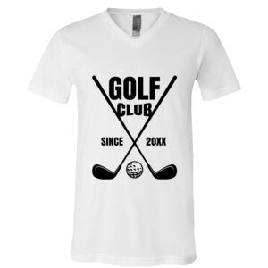 BELLA + CANVAS Unisex Jersey V-Neck Tee Thumbnail