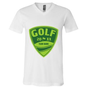BELLA + CANVAS Unisex Jersey V-Neck Tee Thumbnail