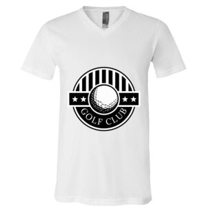 BELLA + CANVAS Unisex Jersey V-Neck Tee Thumbnail
