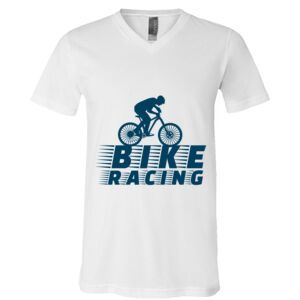 BELLA + CANVAS Unisex Jersey V-Neck Tee Thumbnail