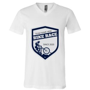 BELLA + CANVAS Unisex Jersey V-Neck Tee Thumbnail