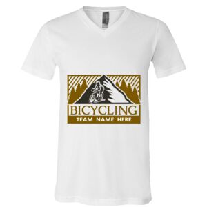 BELLA + CANVAS Unisex Jersey V-Neck Tee Thumbnail