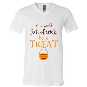BELLA + CANVAS Unisex Jersey V-Neck Tee Thumbnail
