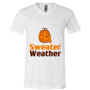 BELLA + CANVAS Unisex Jersey V-Neck Tee Thumbnail