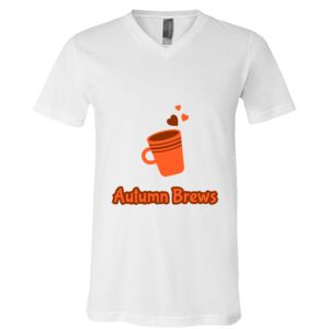 BELLA + CANVAS Unisex Jersey V-Neck Tee Thumbnail