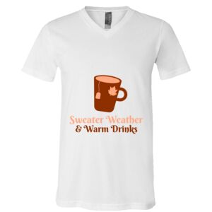 BELLA + CANVAS Unisex Jersey V-Neck Tee Thumbnail