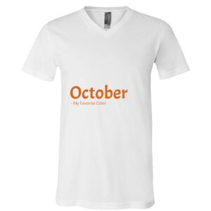 BELLA + CANVAS Unisex Jersey V-Neck Tee Thumbnail