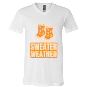 BELLA + CANVAS Unisex Jersey V-Neck Tee Thumbnail
