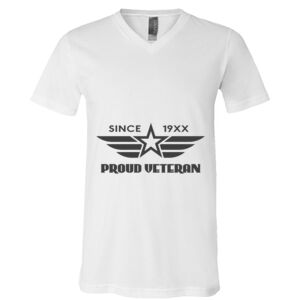 BELLA + CANVAS Unisex Jersey V-Neck Tee Thumbnail
