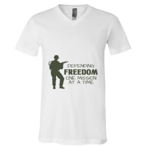 BELLA + CANVAS Unisex Jersey V-Neck Tee Thumbnail