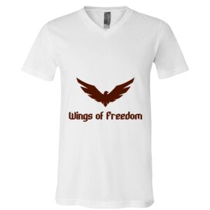 BELLA + CANVAS Unisex Jersey V-Neck Tee Thumbnail