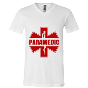 BELLA + CANVAS Unisex Jersey V-Neck Tee Thumbnail