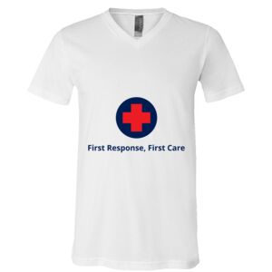 BELLA + CANVAS Unisex Jersey V-Neck Tee Thumbnail