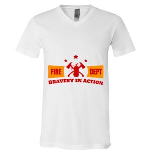 BELLA + CANVAS Unisex Jersey V-Neck Tee Thumbnail