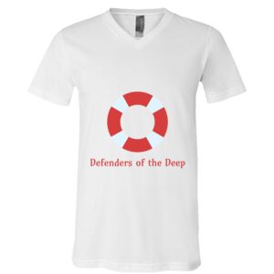 BELLA + CANVAS Unisex Jersey V-Neck Tee Thumbnail