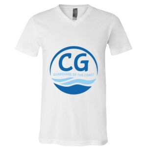 BELLA + CANVAS Unisex Jersey V-Neck Tee Thumbnail