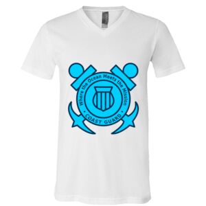 BELLA + CANVAS Unisex Jersey V-Neck Tee Thumbnail