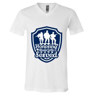 BELLA + CANVAS Unisex Jersey V-Neck Tee Thumbnail