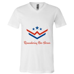 BELLA + CANVAS Unisex Jersey V-Neck Tee Thumbnail