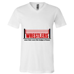 BELLA + CANVAS Unisex Jersey V-Neck Tee Thumbnail