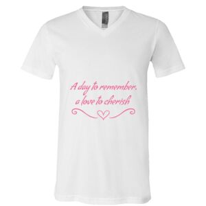 BELLA + CANVAS Unisex Jersey V-Neck Tee Thumbnail