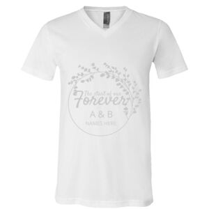 BELLA + CANVAS Unisex Jersey V-Neck Tee Thumbnail