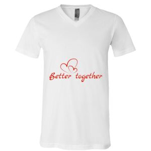 BELLA + CANVAS Unisex Jersey V-Neck Tee Thumbnail
