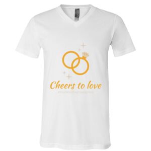 BELLA + CANVAS Unisex Jersey V-Neck Tee Thumbnail