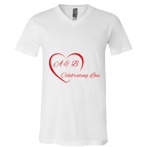 BELLA + CANVAS Unisex Jersey V-Neck Tee Thumbnail