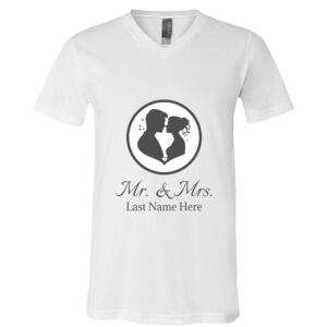 BELLA + CANVAS Unisex Jersey V-Neck Tee Thumbnail