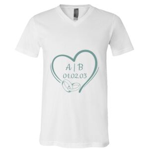 BELLA + CANVAS Unisex Jersey V-Neck Tee Thumbnail