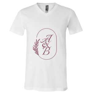 BELLA + CANVAS Unisex Jersey V-Neck Tee Thumbnail
