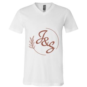 BELLA + CANVAS Unisex Jersey V-Neck Tee Thumbnail