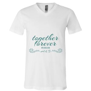 BELLA + CANVAS Unisex Jersey V-Neck Tee Thumbnail