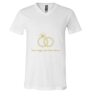 BELLA + CANVAS Unisex Jersey V-Neck Tee Thumbnail