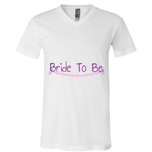 BELLA + CANVAS Unisex Jersey V-Neck Tee Thumbnail