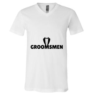 BELLA + CANVAS Unisex Jersey V-Neck Tee Thumbnail