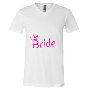 BELLA + CANVAS Unisex Jersey V-Neck Tee Thumbnail