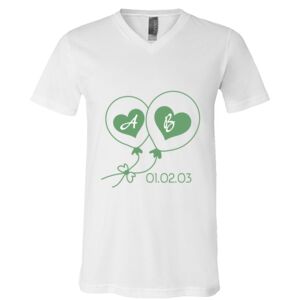 BELLA + CANVAS Unisex Jersey V-Neck Tee Thumbnail