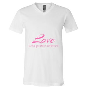 BELLA + CANVAS Unisex Jersey V-Neck Tee Thumbnail